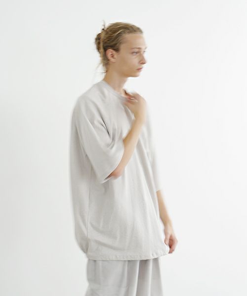 VU ヴウ ballon t-shirt  [CHALK］バルーンTシャツ vu-s24-t01