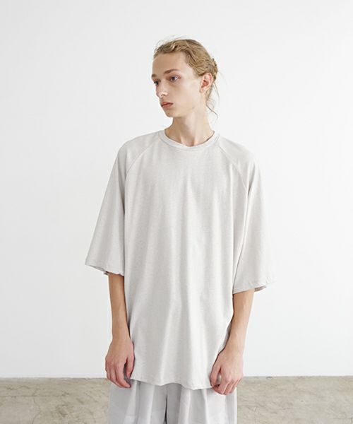 VU ヴウ ballon t-shirt  [CHALK］バルーンTシャツ vu-s24-t01