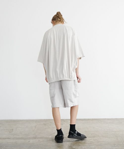VU ヴウ ballon t-shirt  [CHALK］バルーンTシャツ vu-s24-t01