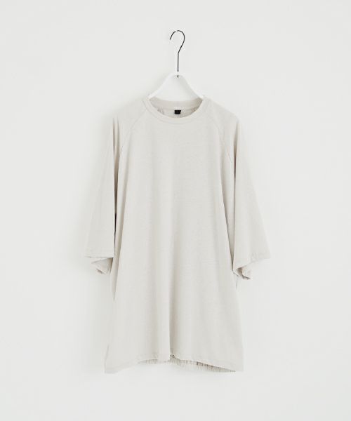 VU ヴウ ballon t-shirt  [CHALK］バルーンTシャツ vu-s24-t01