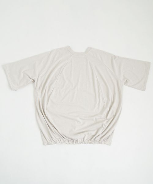 VU ヴウ ballon t-shirt  [CHALK］バルーンTシャツ vu-s24-t01