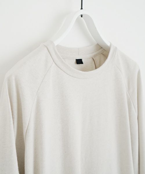 VU ヴウ ballon t-shirt  [CHALK］バルーンTシャツ vu-s24-t01