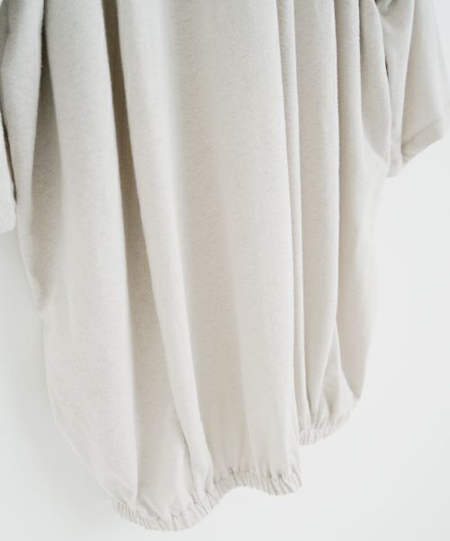 VU ヴウ ballon t-shirt  [CHALK］バルーンTシャツ vu-s24-t01