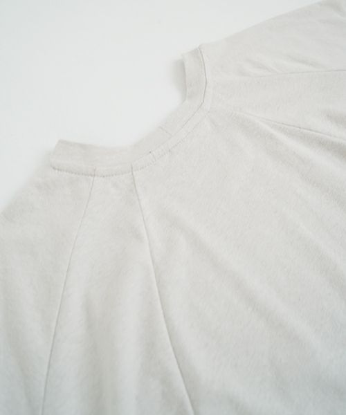 VU ヴウ ballon t-shirt  [CHALK］バルーンTシャツ vu-s24-t01