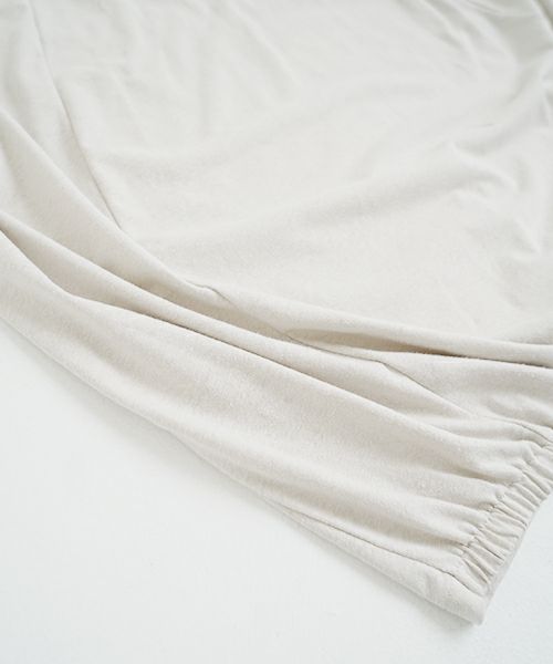 VU ヴウ ballon t-shirt  [CHALK］バルーンTシャツ vu-s24-t01