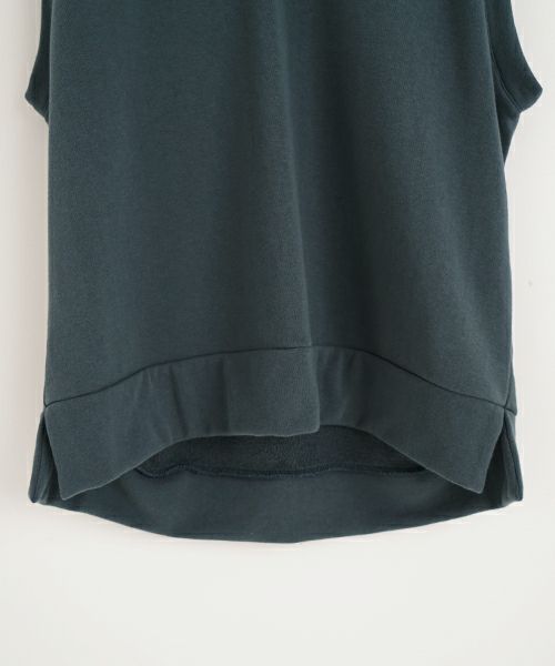 VU ヴウ v vest  [BLACK］Vネックベスト vu-s24-t02