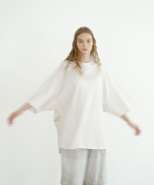 VU ヴウ basic t-shirt [LIGHT BEIGE］ベーシックＴシャツ vu-s24-t03