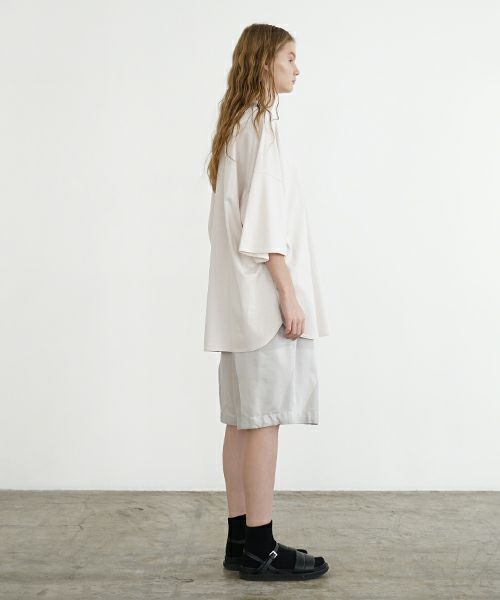 VU ヴウ basic t-shirt [LIGHT BEIGE］ベーシックＴシャツ vu-s24-t03