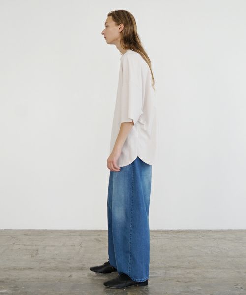 VU ヴウ basic t-shirt [LIGHT BEIGE］ベーシックＴシャツ vu-s24-t03