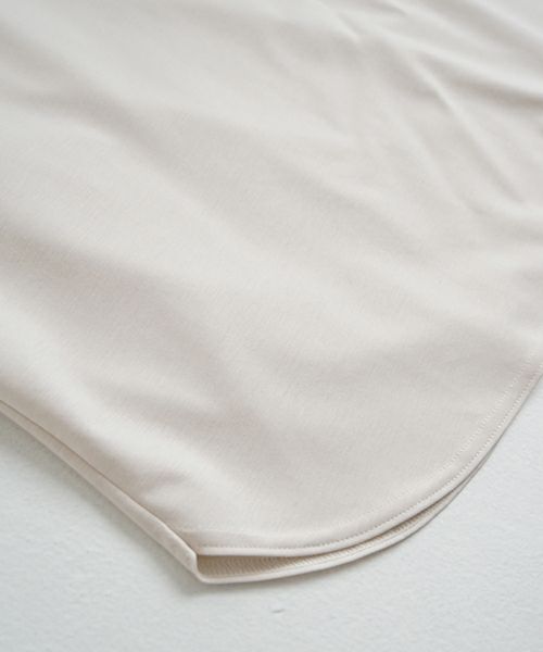 VU ヴウ basic t-shirt [LIGHT BEIGE］ベーシックＴシャツ vu-s24-t03
