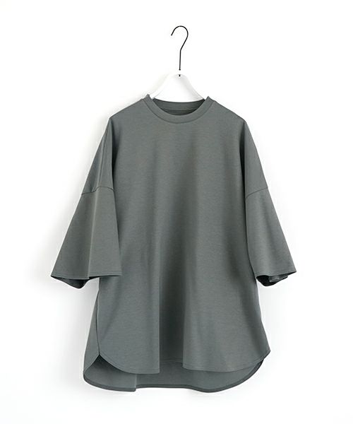 VU ヴウ basic t-shirt [DEEP KHAKI］ベーシックＴシャツ vu-s24-t03