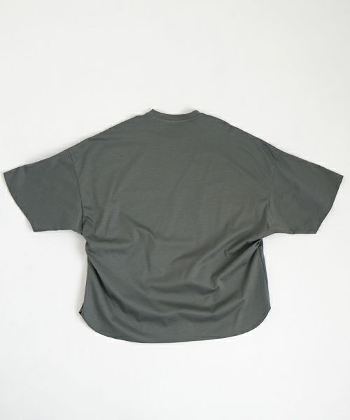 VU ヴウ basic t-shirt [DEEP KHAKI］ベーシックＴシャツ vu-s24-t03