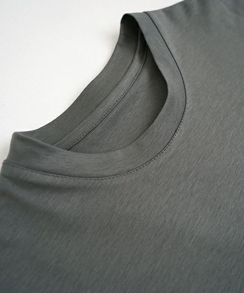 VU ヴウ basic t-shirt [DEEP KHAKI］ベーシックＴシャツ vu-s24-t03