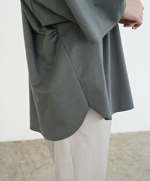 VU ヴウ basic t-shirt [DEEP KHAKI］ベーシックＴシャツ vu-s24-t03