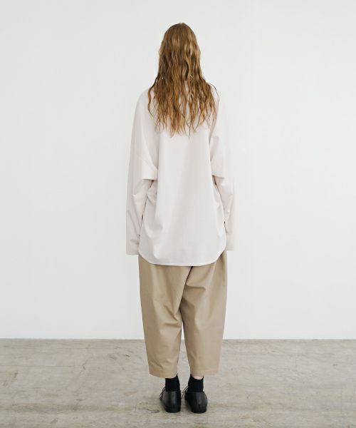 VU ヴウ basic long t-shirt [LIGHT BEIGE］ベーシックロンＴ シャツ vu-s24-t03