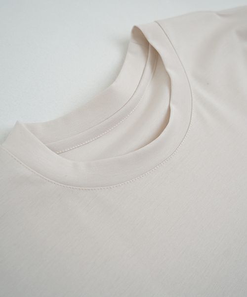 VU ヴウ basic long t-shirt [LIGHT BEIGE］ベーシックロンＴ シャツ vu-s24-t03
