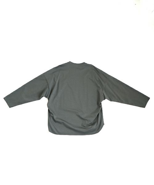 VU ヴウ basic long t-shirt [DEEP KHAKI］ベーシックロンＴシャツ vu-s24-t03