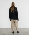 VU ヴウ sweat cardigan [BLACK] スエットカーディガン vu-s24-t06