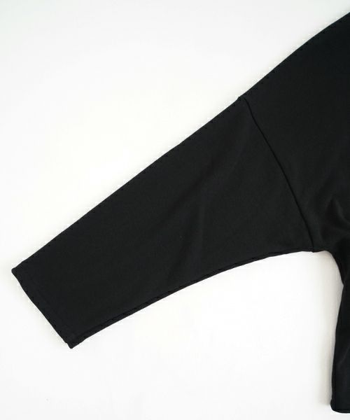VU ヴウ sweat cardigan [BLACK] スエットカーディガン vu-s24-t06