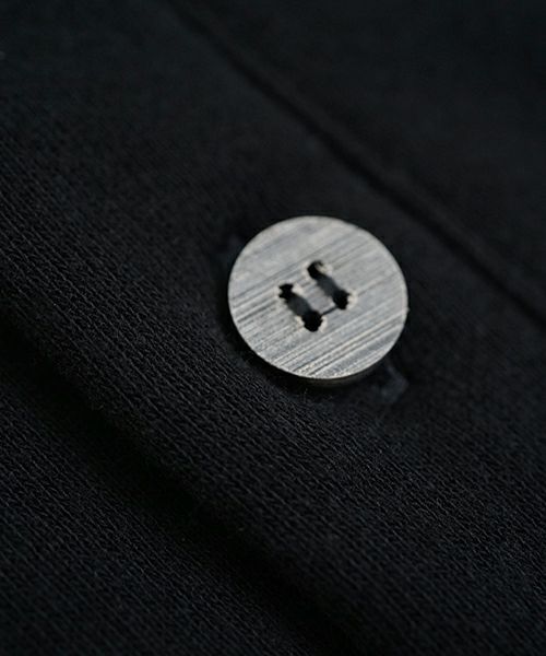 VU ヴウ sweat cardigan [BLACK] スエットカーディガン vu-s24-t06