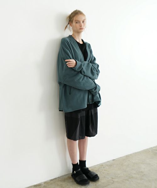 VU ヴウ sweat cardigan [FIGARO] スエットカーディガン vu-s24-t06