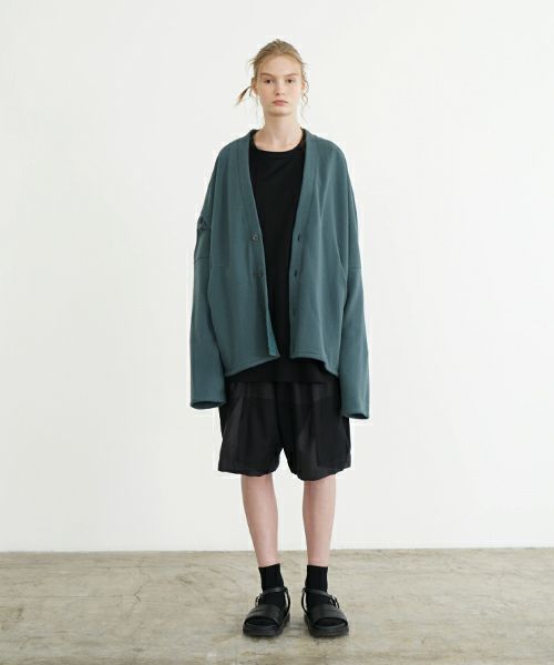 VU ヴウ sweat cardigan [FIGARO] スエットカーディガン vu-s24-t06