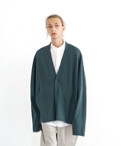 VU ヴウ sweat cardigan [FIGARO] スエットカーディガン vu-s24-t06