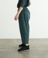 VU ヴウ dyed cropped pants [DEEP GRAY] 染クロップドパンツ vu-s24-pt01