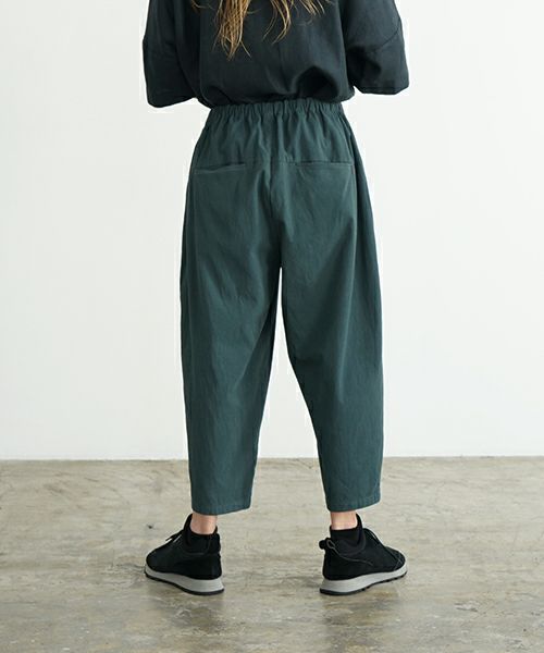 VU ヴウ dyed cropped pants [DEEP GRAY] 染クロップドパンツ vu-s24-pt01