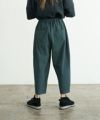 VU ヴウ dyed cropped pants [DEEP GRAY] 染クロップドパンツ vu-s24-pt01
