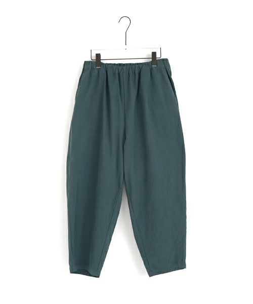 VU ヴウ dyed cropped pants [DEEP GRAY] 染クロップドパンツ vu-s24-pt01