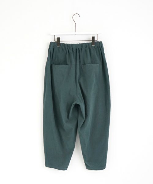 VU ヴウ dyed cropped pants [DEEP GRAY] 染クロップドパンツ vu-s24-pt01