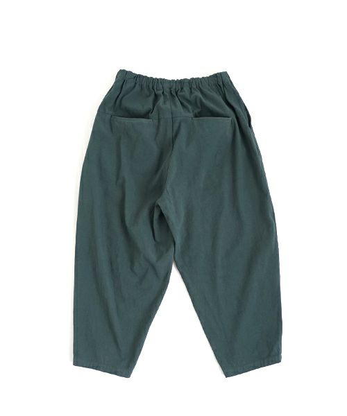 VU ヴウ dyed cropped pants [DEEP GRAY] 染クロップドパンツ vu-s24-pt01