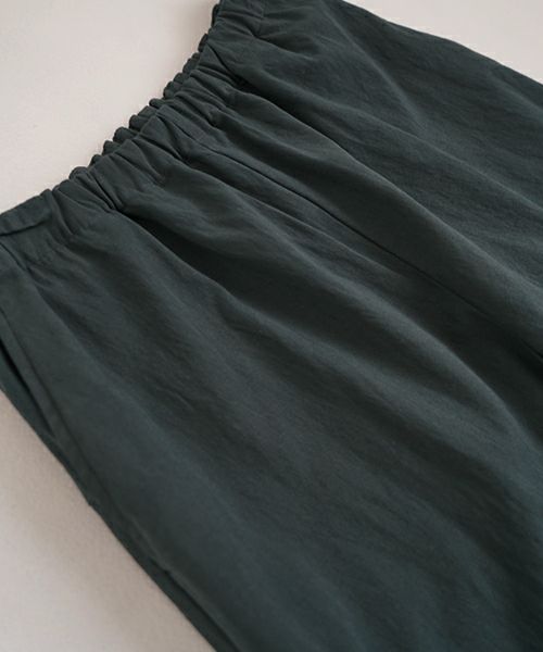 VU ヴウ dyed cropped pants [DEEP GRAY] 染クロップドパンツ vu-s24-pt01