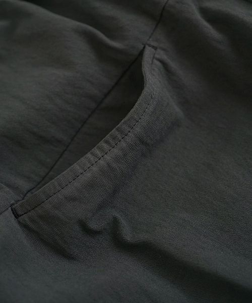 VU ヴウ dyed cropped pants [DEEP GRAY] 染クロップドパンツ vu-s24-pt01