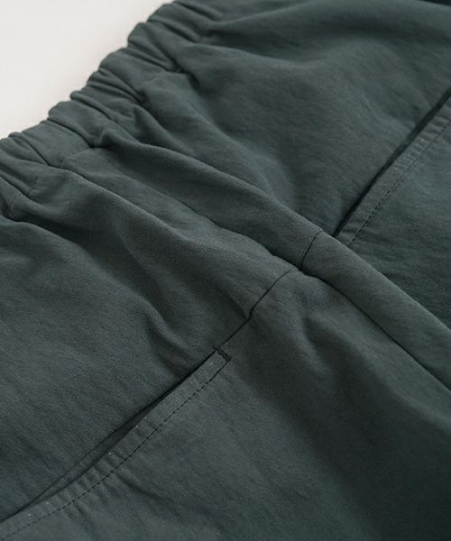 VU ヴウ dyed cropped pants [DEEP GRAY] 染クロップドパンツ vu-s24-pt01