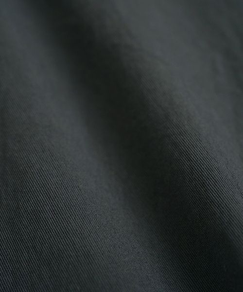 VU ヴウ dyed cropped pants [DEEP GRAY] 染クロップドパンツ vu-s24-pt01