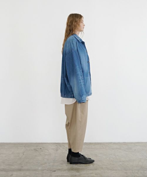 VU ヴウ cropped pants [CAMEL] クロップドパンツ vu-s24-pt01