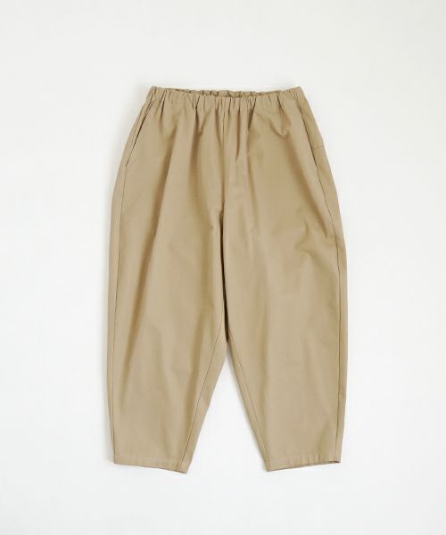 VU ヴウ cropped pants [CAMEL] クロップドパンツ vu-s24-pt01