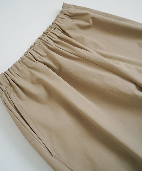 VU ヴウ cropped pants [CAMEL] クロップドパンツ vu-s24-pt01