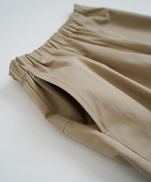 VU ヴウ cropped pants [CAMEL] クロップドパンツ vu-s24-pt01