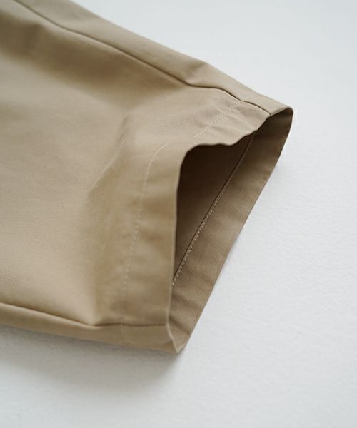 VU ヴウ cropped pants [CAMEL] クロップドパンツ vu-s24-pt01