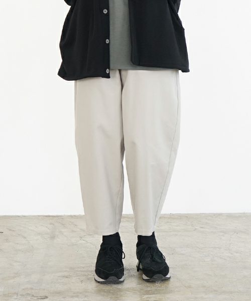 VU ヴウ cropped pants [CHALK] クロップドパンツ vu-s24-pt01