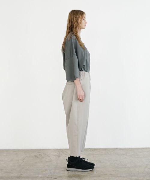VU ヴウ cropped pants [CHALK] クロップドパンツ vu-s24-pt01
