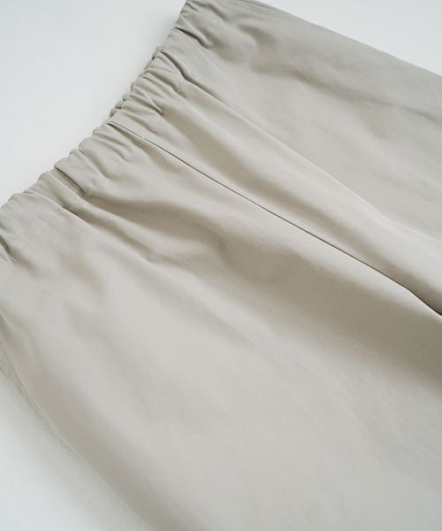 VU ヴウ cropped pants [CHALK] クロップドパンツ vu-s24-pt01