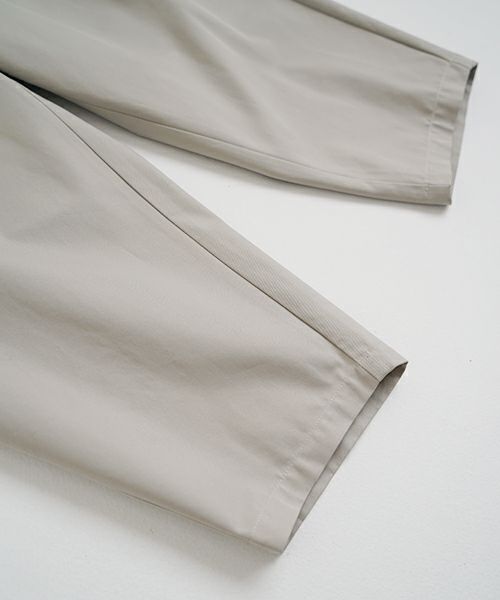VU ヴウ cropped pants [CHALK] クロップドパンツ vu-s24-pt01
