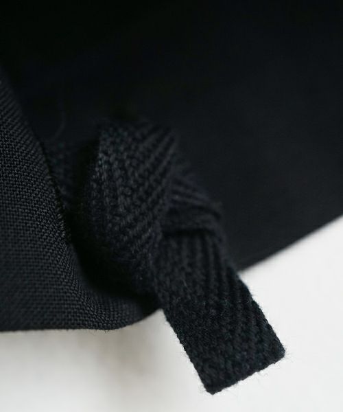 VU ヴウ wide short pants [BLACK] ワイドショートパンツ vu-s24-p02