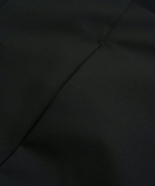 VU ヴウ wide short pants [BLACK] ワイドショートパンツ vu-s24-p02