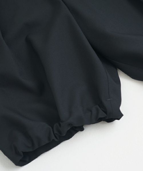 VU ヴウ wide short pants [DEEP BLUE]  ワイドショートパンツ vu-s24-p02