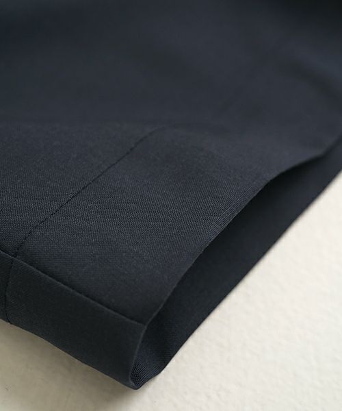 VU ヴウ wide short pants [DEEP BLUE]  ワイドショートパンツ vu-s24-p02